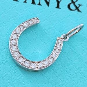 Tiffany & Co. Diamond Horseshoe Charm